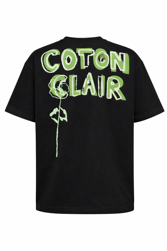 T-shirt Coton Clair Noir
